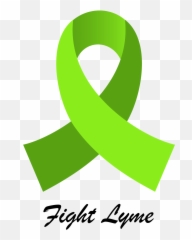 Tick Bites - Lyme Disease Ribbon png