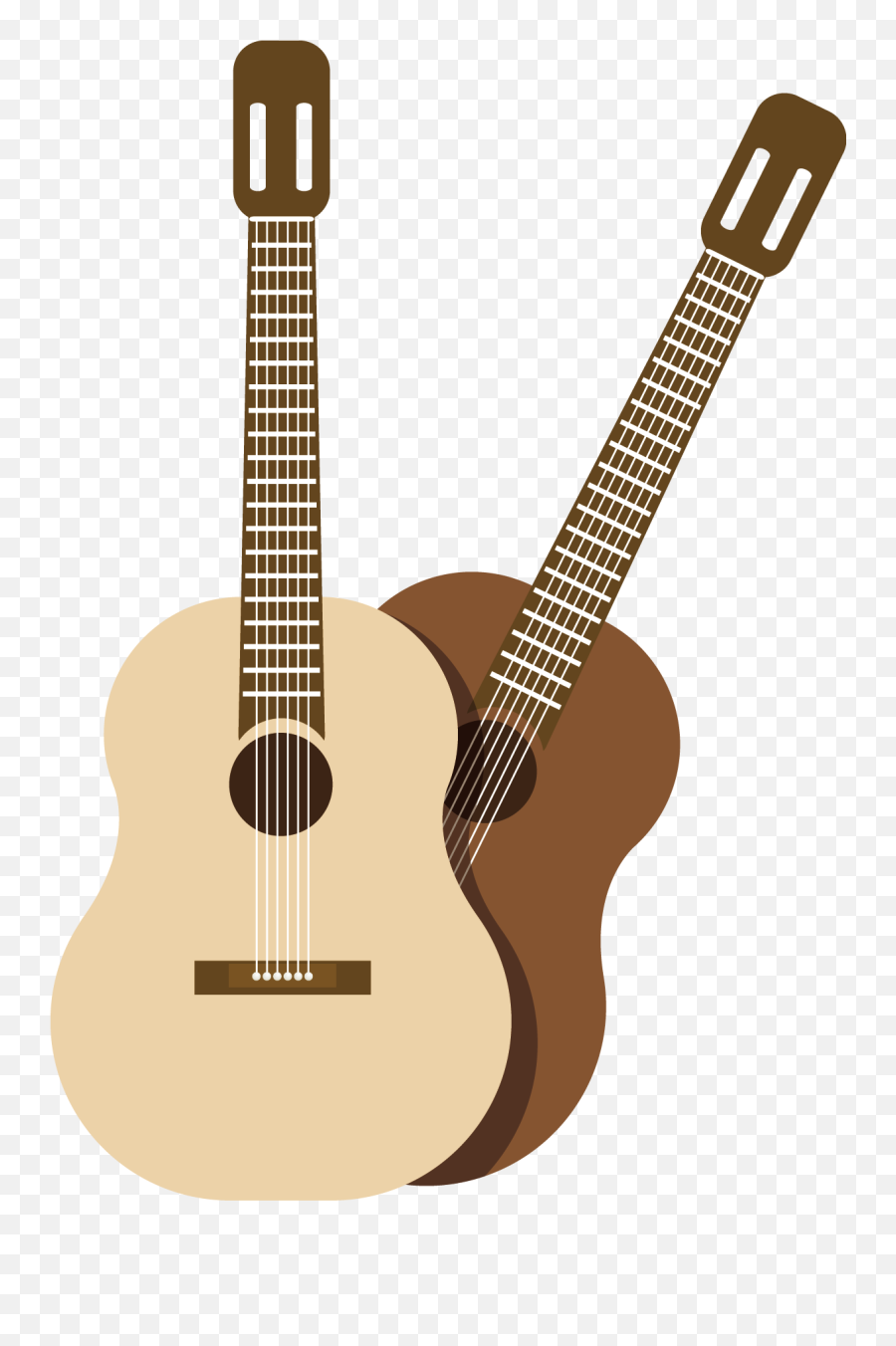 Download Guitar Vector Free Transparent Image Hd Clipart Png - Vector Necks Classical Guitar,Guitar Vector Png