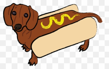 Hot Weiner Dog - Dachshund Hot Dog Png,Dachshund Png