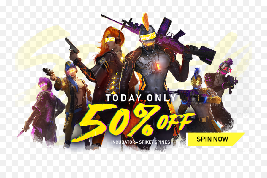 Free Fire India Official Png Off