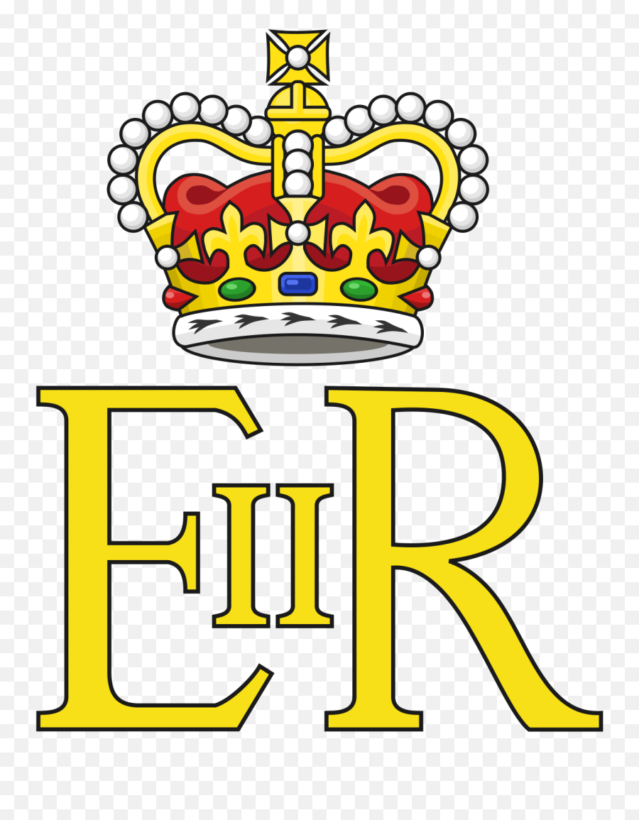 Royal Cypher Of Queen Elizabeth Ii - Queen Elizabeth Royal Cypher Png,Queens Crown Png