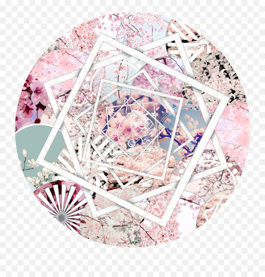Download Hd Icon Pastel Pink Tumblr Cherryblossom - Picsart Portable Network Graphics Png,Tumblr Icon Transparent