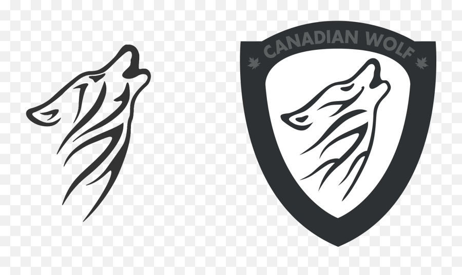 Canadian Wolf - Emblem Png,Wolf Logo
