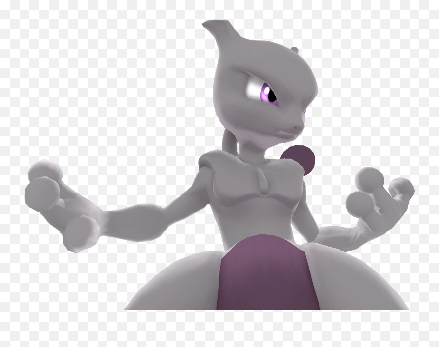 Mewtwo Ready To Fight 1 By Blazingarachnid99 - Fur Affinity Cartoon Png,Mewtwo Png