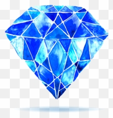 Transparent Watercolor Huge Freebie - Diamond Png