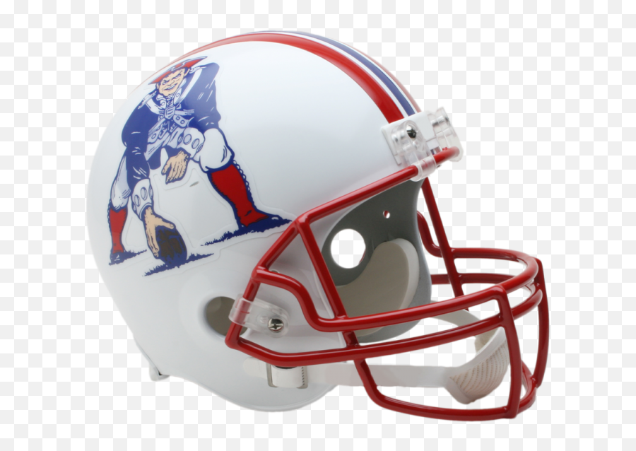 Riddell New England Patriots Mini Vsr4 Throwback 90 - 92 Png,New England Patriots Png