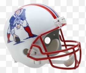 Riddell New England Patriots Mini Vsr4 Throwback 90 - 92 Png,New England Patriots Png