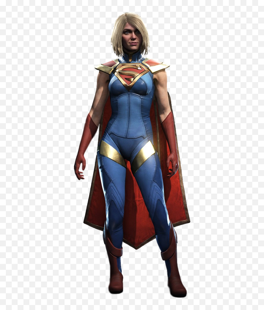 Supergirl Png Images Super Girl - Captain Marvel And Supergirl,Injustice 2 Png