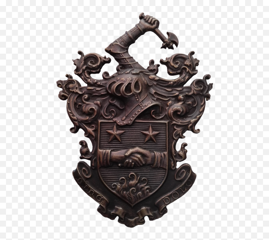 Bronze Coat Of Arms The Sandoz Family - Bronze Png,Arms Transparent
