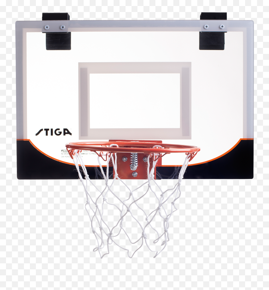 Stiga Mini Basketball Hoop 18u0027u0027 White - Swiss Shop Basketbalovy Kos Png,Basketball Hoop Png