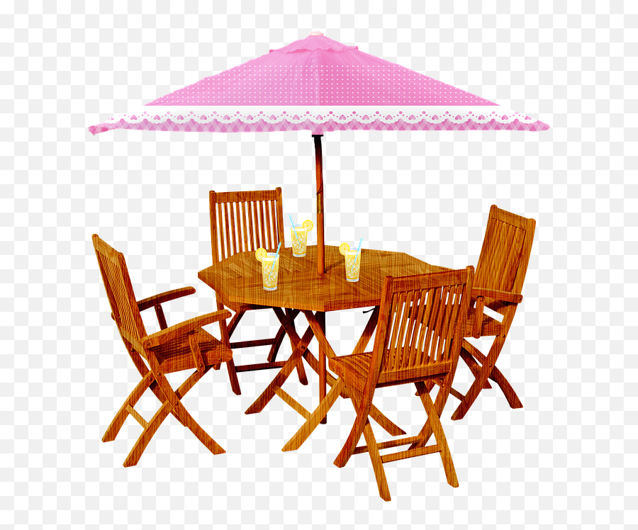 Outdoor Table And Chairs Patio - Masa Cu Umbrela Si Scaune Png,Outdoor Table Png