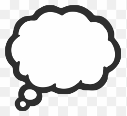 Bubble Emoji Thought Balloon Symbol - Thinking Man Png Thought Balloon Emoji,Thinking Emoji Transparent
