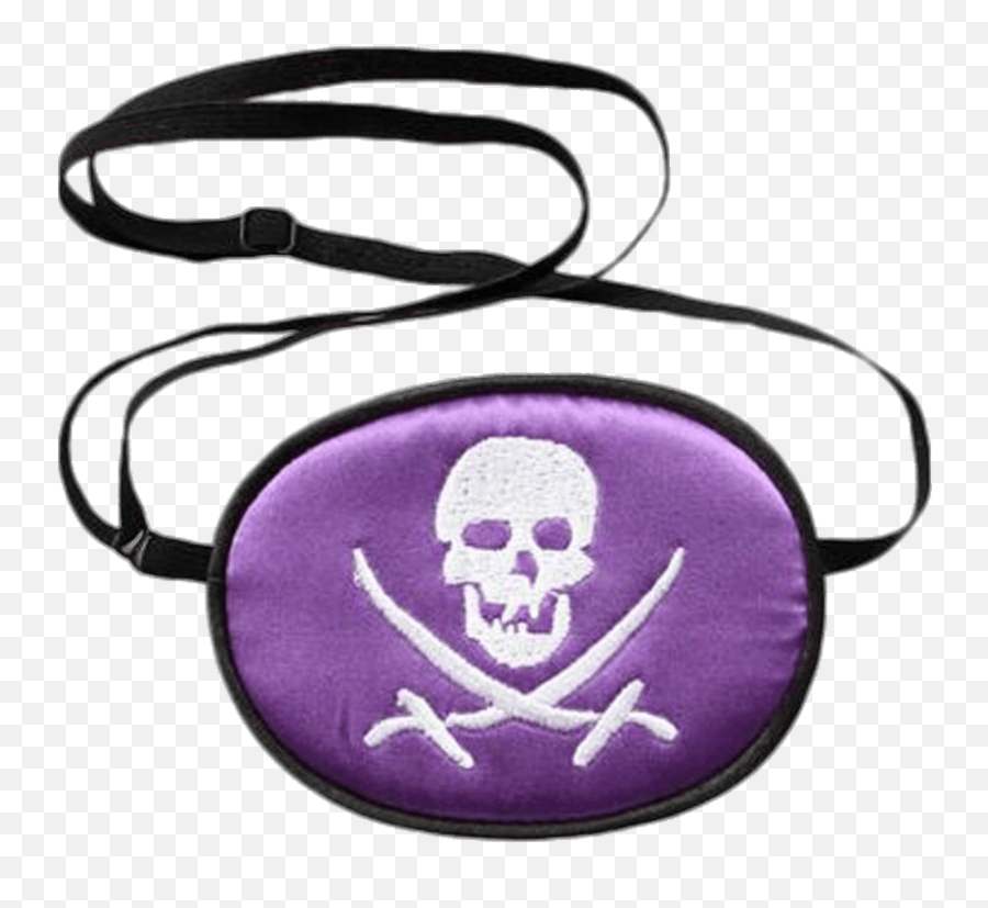 Purple Pirate Eyepatch Transparent Png - Benda Protettiva Per Occhio,Eyepatch Png