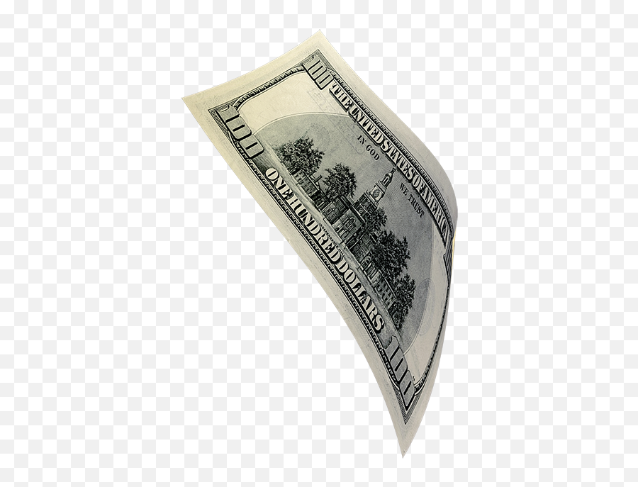 Money Stack Png Picture - Back Of 100 Dollar Bill,Money Stack Png