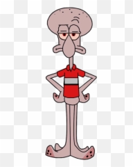 Squidward Fire Sticker - Squidward Spongebob Png,Squidward Nose Png