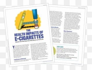 The Real Cost Of Vaping Scholastic - Horizontal png
