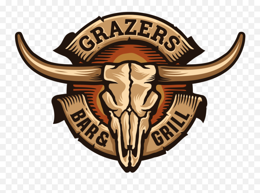 Grazers Bar Grill Png Bone Fish Logo