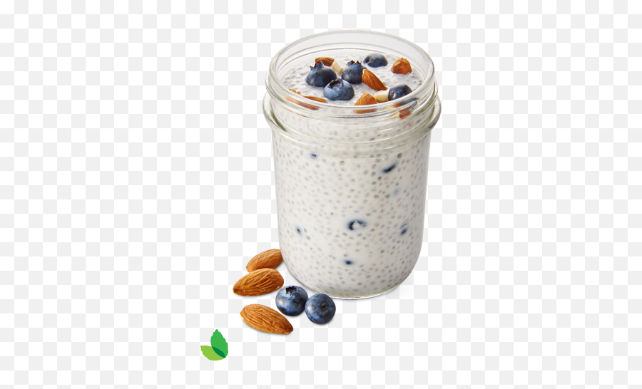 Blueberry Almond Chia Pudding Recipe - Chia Seed Pudding Png,Pudding Png