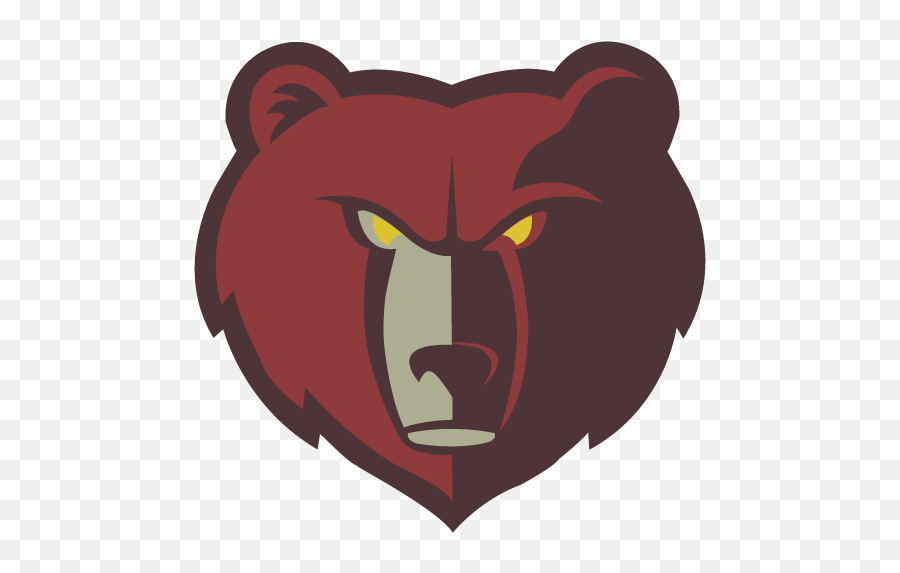 Red Memphis Grizzlies Logo - Memphis Grizzlies Png Logo,Grizzlies Logo Png