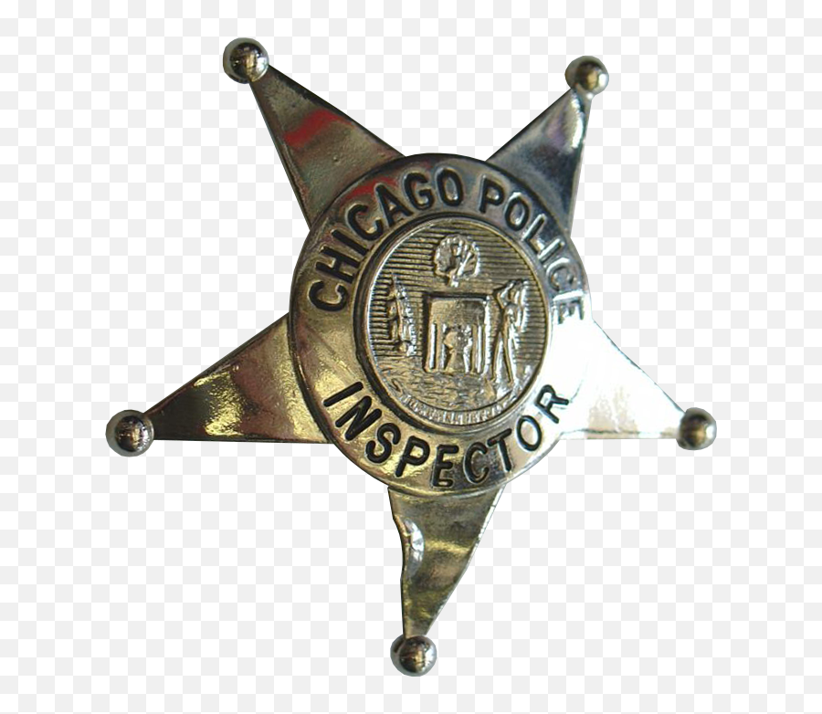 1905 Series - Chicago Police Inspector Star Png,Chicago Police Logos