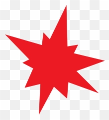 Free Starburst Shape Png Download - Explosion Clip Art,Star Shape Png