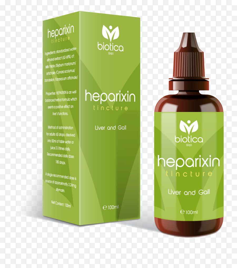 Biotica Heparixin Blood Drop And Gall Detox Program Toxins - Varixin Png,Blood Drops Transparent