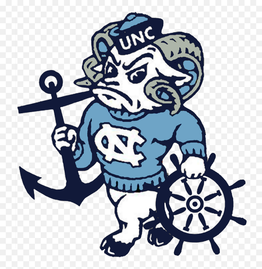 University Of North Carolina - Unc Tar Heel Clipart Full North Carolina Tar Heels Mascot Png,Unc Basketball Logos