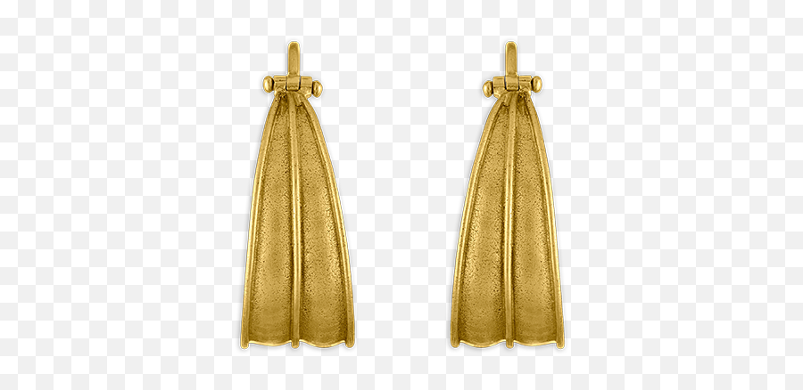Hinged Laurel Hoop Earrings - Traditional Png,Hoop Earrings Png