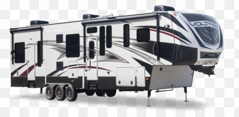 Dutchmen Rv Voltage Toy Hauler Fifth Wheels - Voltage 3970 Horizontal Png,Rv Png