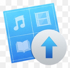 Tutorials - Epub Export Vertical Png,Blue Itunes Icon