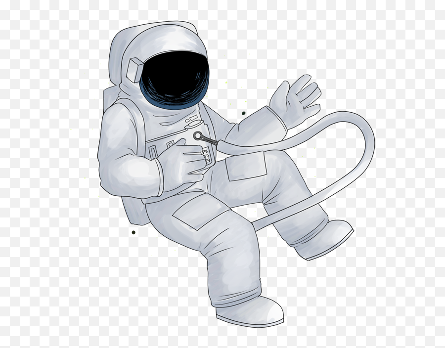 Download - Astronaut Clipart Transparent Background Png,Astronaut Transparent