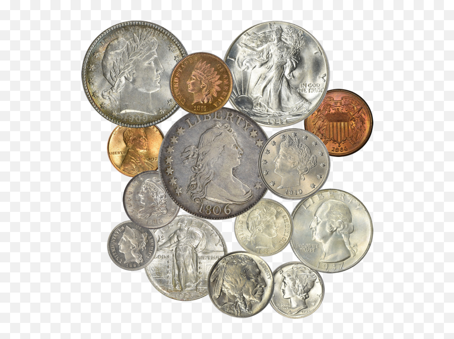 Dime Transparent Png Image - American Money Coins Png,Dime Png