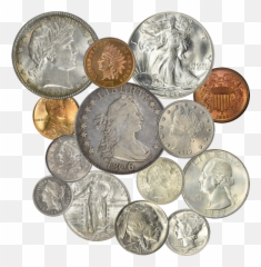 Dime Transparent Png Image - American Money Coins Png,Dime Png