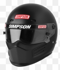 Snell Sa2020 Racing Helmets Simpson - Super Bandit png