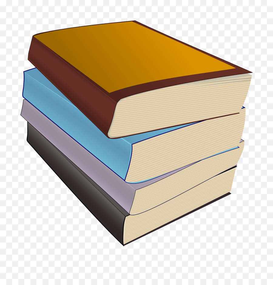 Stack Of Books Clipart 7 - Things That Have Right Angles Png,Books Clipart Png