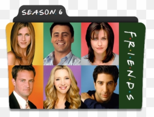 Friends S06 Icon 512x512px Png - Season Folder