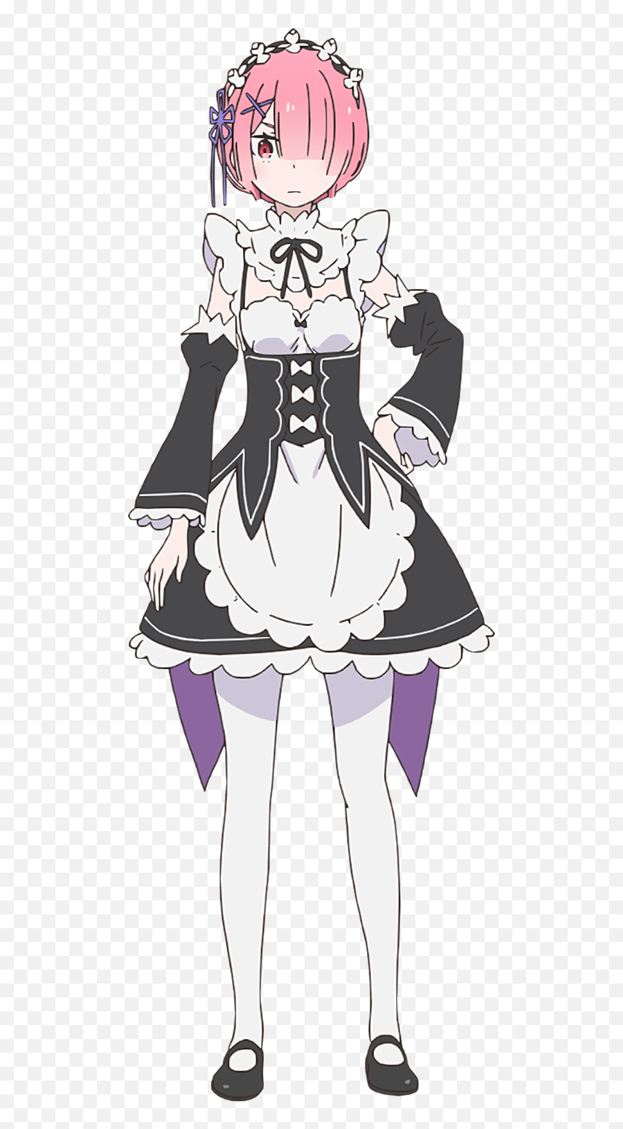 Zero Kara Hajimeru Isekai Seikatsu - Hime Cut Png,Rem Re Zero Icon