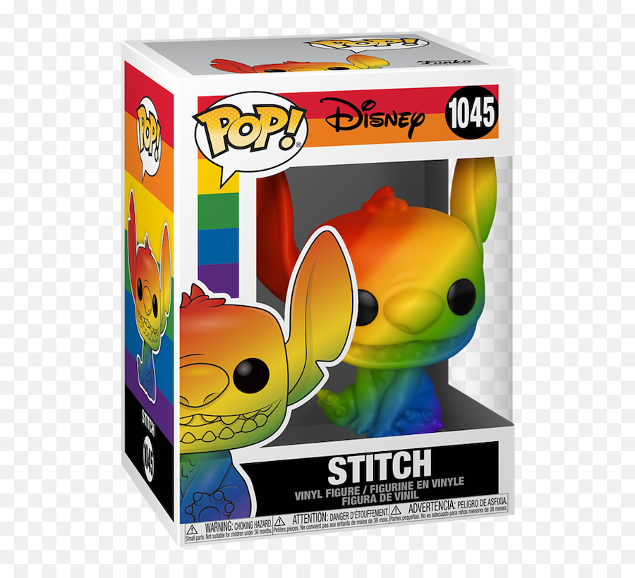 Gear Up For Pride Month With A Colorful Array Of Disney - Pride Stitch Funko Png,Bisexual Flag Icon