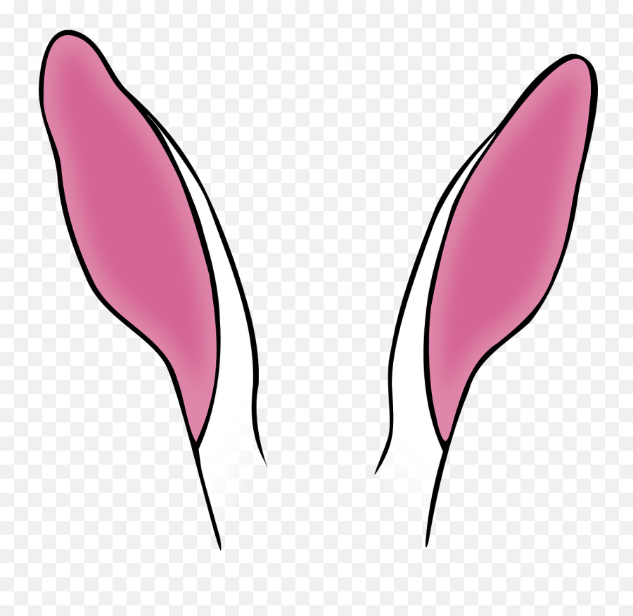 Bunny Ears Rabbit Free Vector Graphics - Bunny Ears Animated Png,Bunny Ears Transparent
