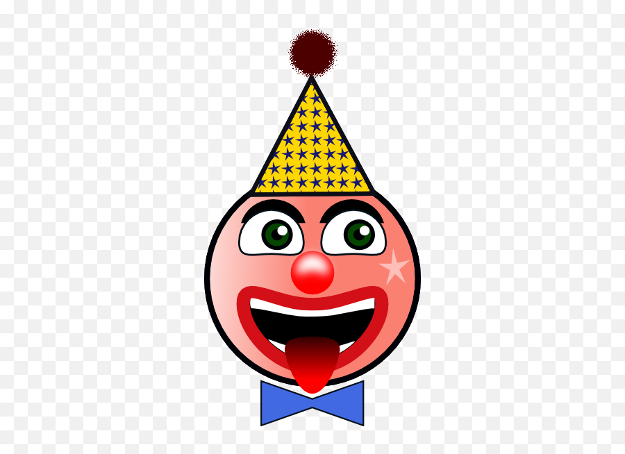 Clown Humor Clip Art - Vector Clip Art Online Png,Clown Icon Png