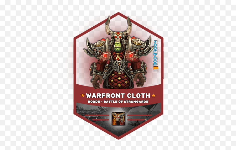 Eu Horde Cloth Battle Of Stromgarde - Action Figure Png,Horde Png