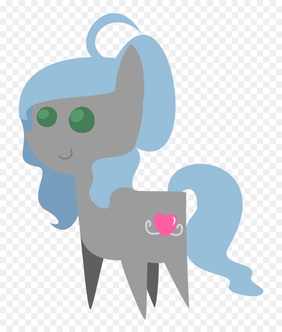 Download Svg Freeuse Library Chibi Pony Oc Kat Only Pointy - Fictional Character Png,Princess Luna Icon