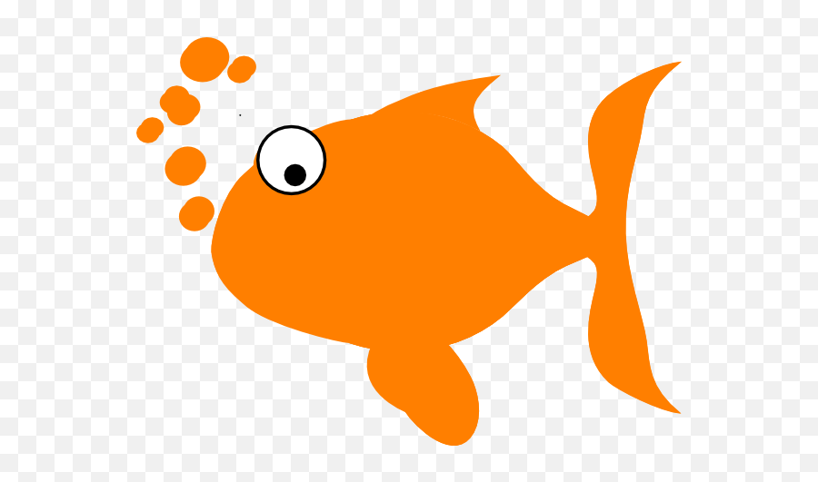 Free Fish Clipart Transparent Background Download Clip - Orange Fish Clipart Png,Fish Clipart Transparent