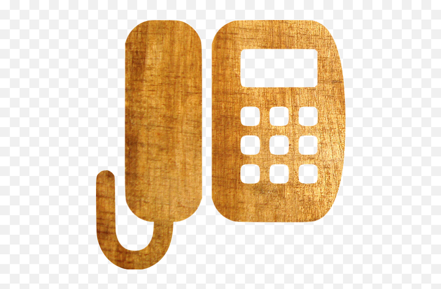 Light Wood Office Phone Icon - Free Light Wood Phone Icons Solid Png,Solid Icon Set
