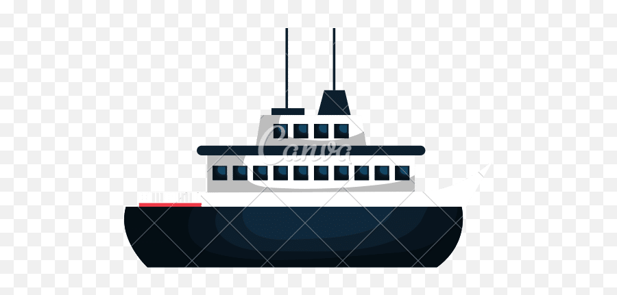 Cruise Ship Icon - Canva Png,Cruise Ship Icon Png