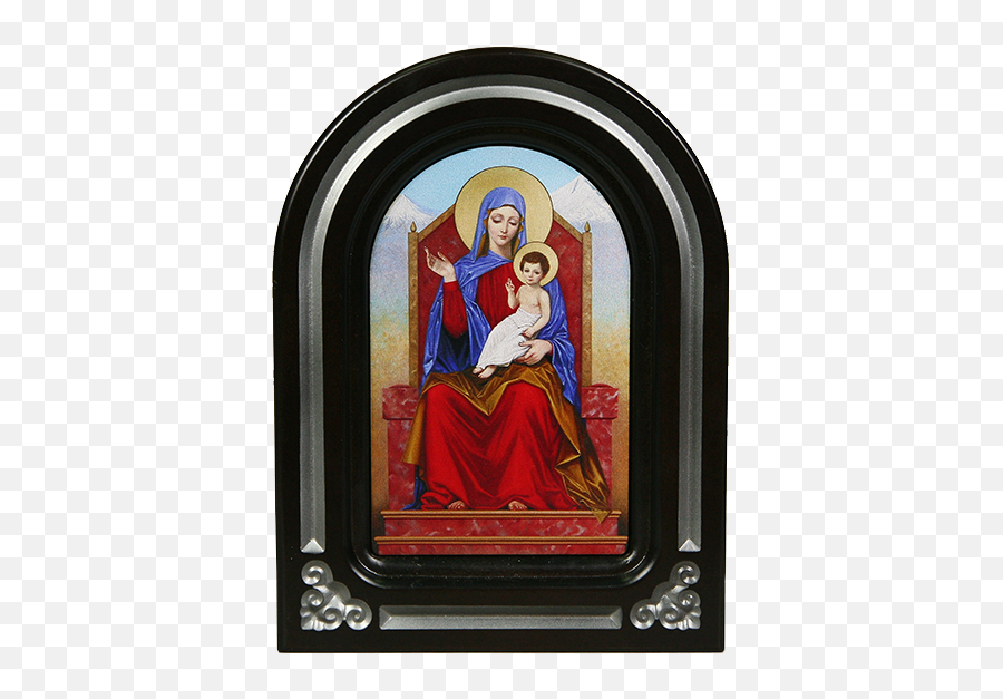 Vernissage Of History Icon Holy Virgin Mary And Child In - Religious Item Png,Christ Child Icon