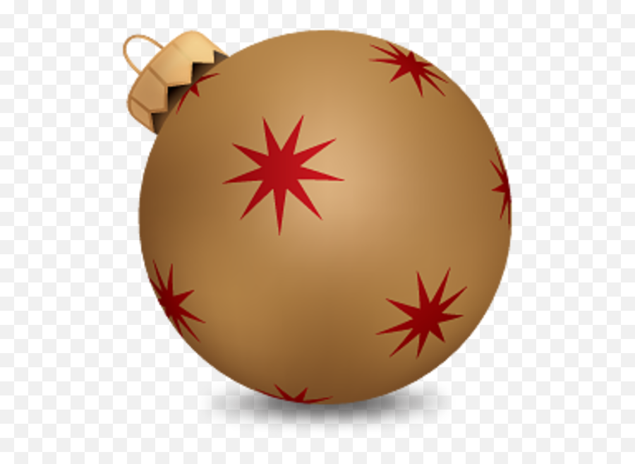 Christmas Ball Gold 1 Free Images - Vector Png,Christmas Ball Icon