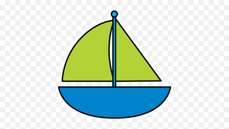 Cute Boat Clip Art Clipart - Clipartingcom Clip Art Sailboat Png,Art Clipart Png
