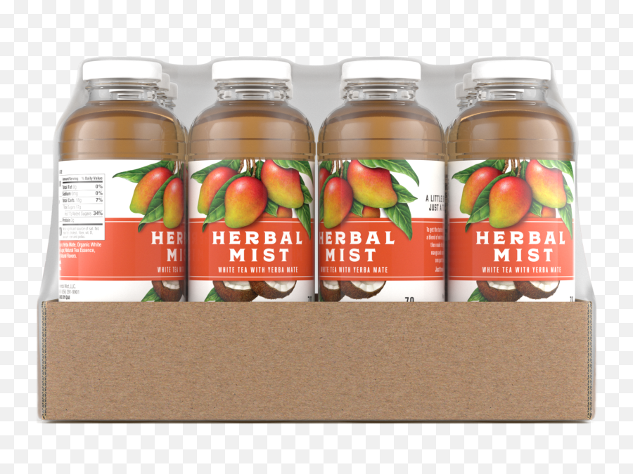 Mango Coconut - 12 Pack U2014 Herbal Mist Teas 100 Organic Tea U0026 Yerba Mate Online Order Delivery Apple Png,Coconut Png