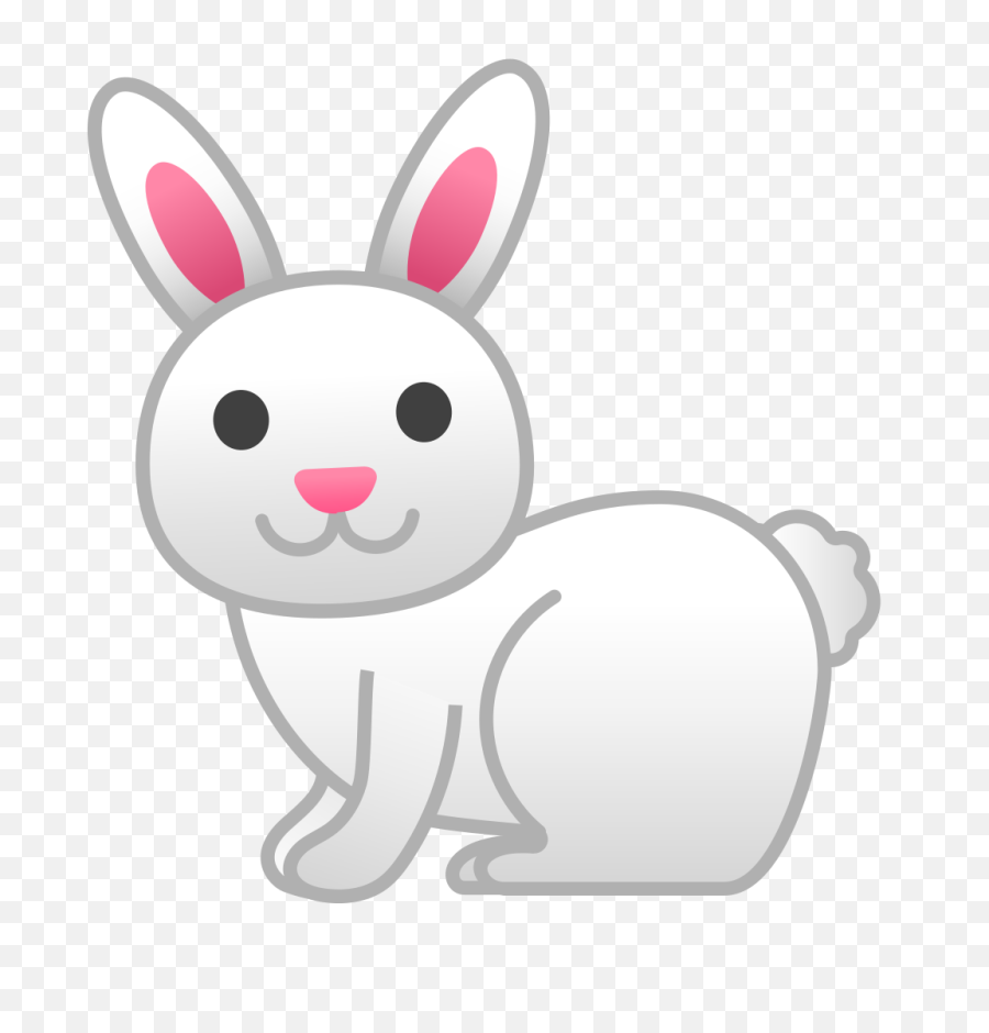 Cute Bunny Emoji Png Cow